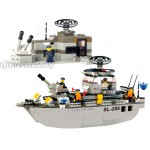 Конструктор SLUBAN M38-B0122 Фрегат береговой охраны - фото, цена, описание в интернет-магазине детских товаров igrushki.by Конструктор SLUBAN M38-B0122 Фрегат береговой охраны